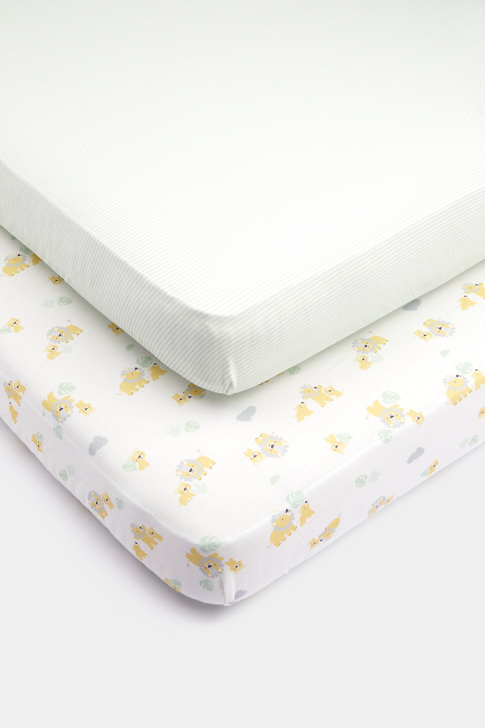 Buy Mothercare Lion Fitted Cot Sheets 2 Pack Online mothercare