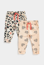 
                        
                          Load image into Gallery viewer, Mothercare Little Leopard Joggers - 2 Pack
                        
                      