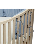 
                        
                          Load image into Gallery viewer, Leander Classic Baby Cot Bumper Half Coverage Dusty Blue 1
                        
                      