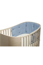 
                        
                          Load image into Gallery viewer, Leander Classic Baby Cot Bumper Half Coverage Dusty Blue 3
                        
                      