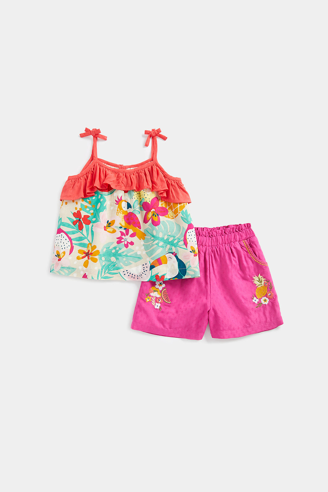 Mothercare Tropical Top And Shorts Set