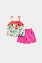 
                        
                          Load image into Gallery viewer, Mothercare Tropical Top And Shorts Set
                        
                      