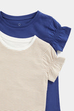 
                        
                          Load image into Gallery viewer, Mothercare Lavender Blue T-Shirts - 3 Pack
                        
                      