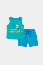 
                        
                          Load image into Gallery viewer, Mothercare Tropi-Cool T-Shirt And Shorts Set
                        
                      