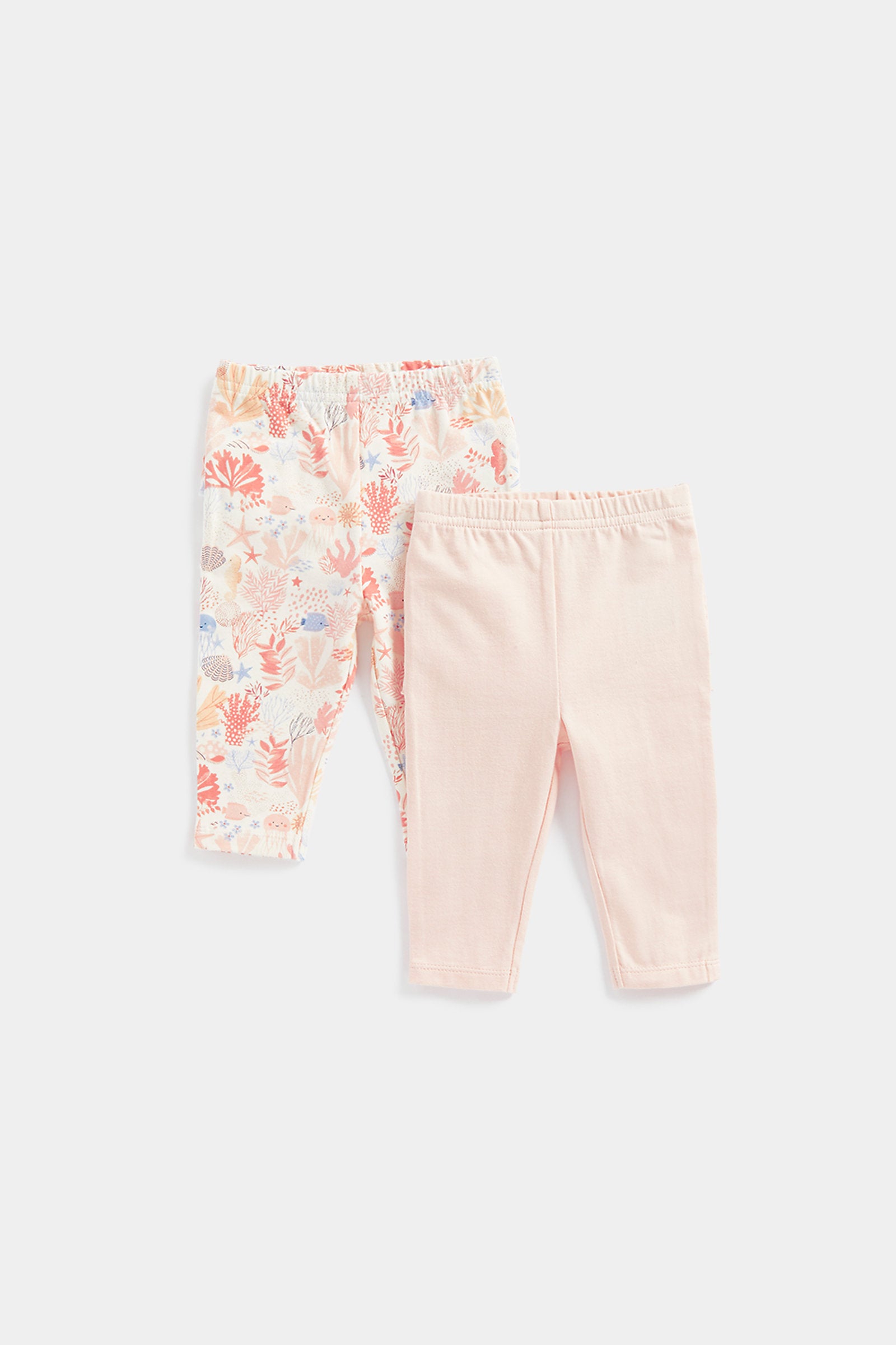 Buy Mothercare Frilly Leggings 2 Pack Online mothercare