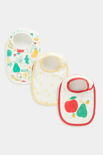 Load image into Gallery viewer, Mothercare Fun Fruits Newborn Bibs - 3 Pack