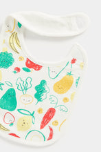 Load image into Gallery viewer, Mothercare Fun Fruits Newborn Bibs - 3 Pack