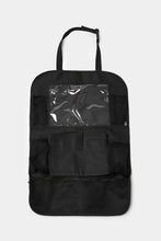 Load image into Gallery viewer, Mothercare Black Car Back Seat Organiser