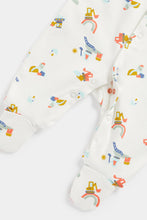 
                        
                          Load image into Gallery viewer, Mothercare Digger Sleepsuits - 3 Pack
                        
                      