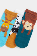 
                        
                          Load image into Gallery viewer, Mothercare Safari Socks - 3 Pack
                        
                      