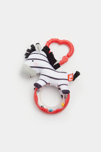 Load image into Gallery viewer, Mothercare MPlay Zebra Rattle