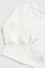 
                        
                          Load image into Gallery viewer, Mothercare Safari Baby Pyjamas - 2 Pack
                        
                      