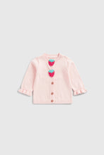 
                        
                          Load image into Gallery viewer, Mothercare Pink Strawberry Cardigan
                        
                      