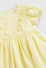 
                        
                          Load image into Gallery viewer, Mothercare Broderie Dress And Knickers
                        
                      