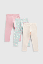
                        
                          Load image into Gallery viewer, Mothercare Leggings - 3 Pack
                        
                      
