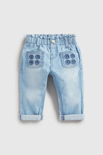 
                        
                          Load image into Gallery viewer, Mothercare Broderie Pocket Denim Jeans
                        
                      