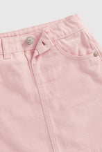 
                        
                          Load image into Gallery viewer, Mothercare Pink Denim Skirt
                        
                      
