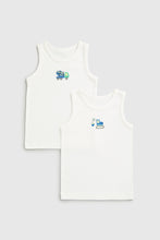 
                        
                          Load image into Gallery viewer, Mothercare Construction Sleeveless Vests - 2 Pack
                        
                      