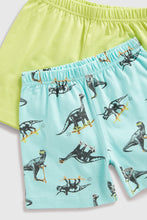 
                        
                          Load image into Gallery viewer, Mothercare Dino Skate Shortie Pyjamas - 2 Pack
                        
                      