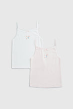 
                        
                          Load image into Gallery viewer, Mothercare Floral Cami Vests - 2 Pack
                        
                      