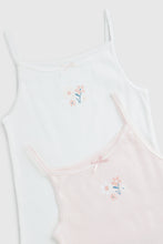 
                        
                          Load image into Gallery viewer, Mothercare Floral Cami Vests - 2 Pack
                        
                      