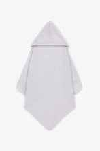 
                        
                          Load image into Gallery viewer, Mothercare Grey Cuddle &#39;N&#39; Dry Hooded Towels 3 Pack 3
                        
                      