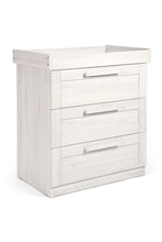 Load image into Gallery viewer, Mamas & Papas Atlas 3 Drawer Dresser & Changing Unit Nimbus White 1