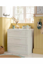 Load image into Gallery viewer, Mamas & Papas Atlas 3 Drawer Dresser & Changing Unit Nimbus White 4