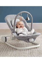 將圖片載入圖庫檢視器 Mamas & Papas Wave Rocker Baby Bouncer Chair Grey Melange 2