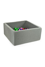 
                        
                          Load image into Gallery viewer, Misioo Ball Pits Square Grey Large 110 X 110 X 40 1
                        
                      