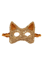 
                        
                          Load image into Gallery viewer, Moi Mili Gold Sequins Cat Mask 2
                        
                      