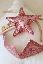 
                        
                          Load image into Gallery viewer, Moi Mili Pink Sequins Crown and Wand Magic Set 7
                        
                      
