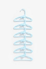 
                        
                          Load image into Gallery viewer, Mothercare Blue Baby Hangers 6 Pack 1
                        
                      