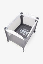 
                        
                          Load image into Gallery viewer, Mothercare Classic Travel Cot Sleep Dream Repeat 2
                        
                      