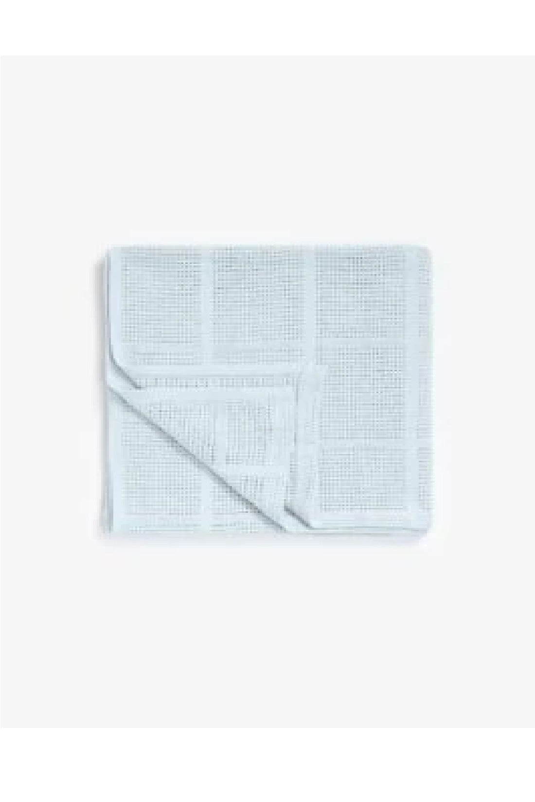 Buy Mothercare Cot/Cot Bed Cellular Cotton Blanket Blue Online