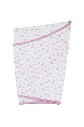Mothercare Essential Cotton Swaddling Blanket Pink 1