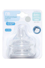 
                        
                          Load image into Gallery viewer, Mothercare Natural Shape Fast Flow Teats 1
                        
                      