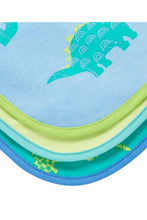 
                        
                          Load image into Gallery viewer, Mothercare Newborn Dinosaur Bibs 3 Pack 2
                        
                      