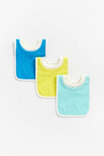 
                        
                          Load image into Gallery viewer, Mothercare Pull Over Towelling Bibs 3 Pack 1
                        
                      