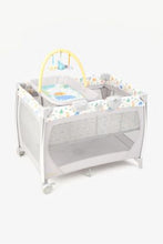 將圖片載入圖庫檢視器 Mothercare Sleepy Safari Bassinet Travel Cot 2