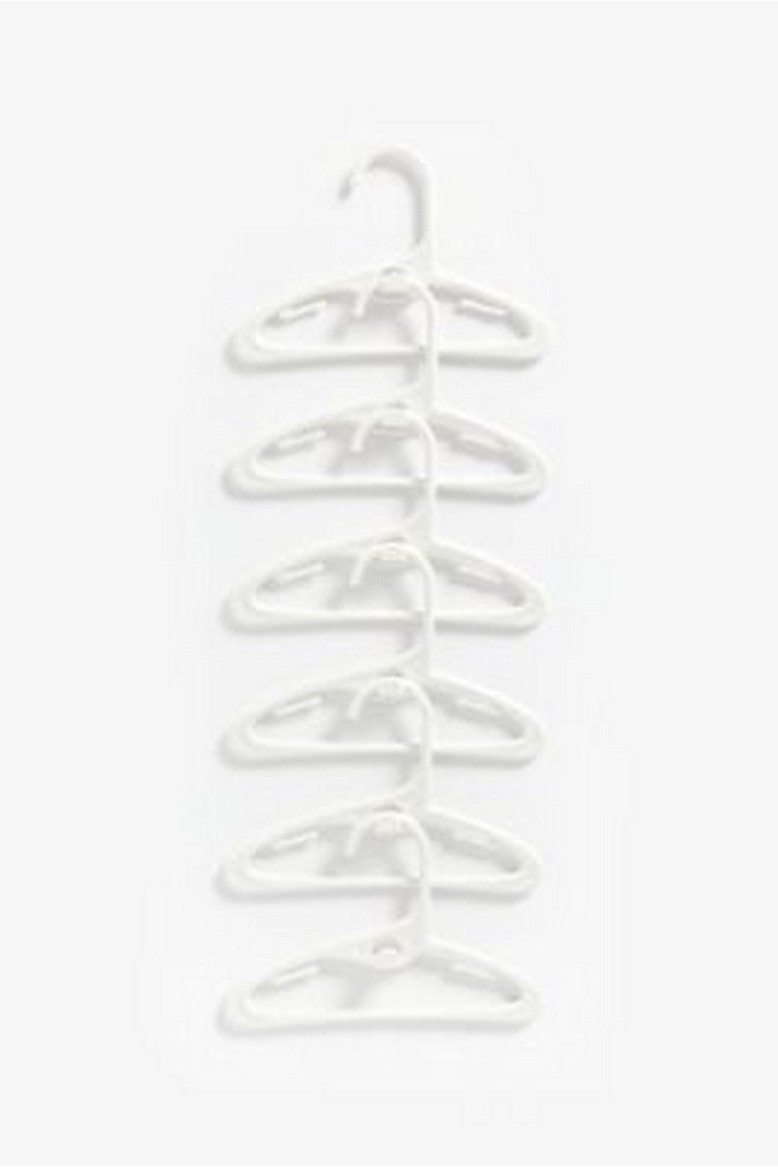 Buy Mothercare White Baby Hangers 6 Pack Online mothercare mothercare hong kong