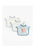 
                        
                          Load image into Gallery viewer, Mothercare You Me And The Sea Toddler Bibs 3 Pack 1
                        
                      