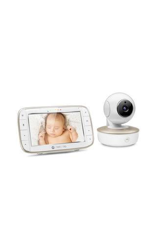 Motorola Vm855 Connect 50 Portable Wi Fi Video Baby Monitor With Flexible Crib Mount 3
