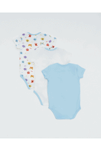 
                        
                          Load image into Gallery viewer, NotTooBig Bamboo Bodysuits Monster - 3 Pack
                        
                      
