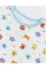 
                        
                          Load image into Gallery viewer, NotTooBig Bamboo Romper Monster - 2 Pack
                        
                      