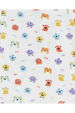 
                        
                          Load image into Gallery viewer, NotTooBig Bamboo Romper Monster - 2 Pack
                        
                      