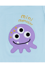 
                        
                          Load image into Gallery viewer, NotTooBig Bamboo Romper Monster - 2 Pack
                        
                      