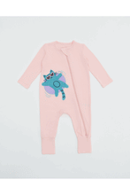 
                        
                          Load image into Gallery viewer, NotTooBig Bamboo Sleepsuits Kitten - 2 Pack
                        
                      
