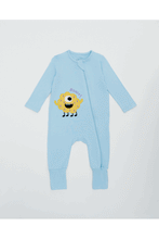 
                        
                          Load image into Gallery viewer, NotTooBig Bamboo Sleepsuits Monster - 2 Pack
                        
                      