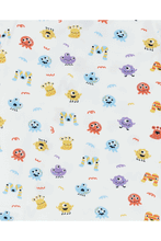 
                        
                          Load image into Gallery viewer, NotTooBig Bamboo Sleepsuits Monster - 2 Pack
                        
                      
